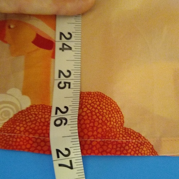 Vintage Michael Comte Paris pink deco style ladies patterned blouse size small - Picture 10 of 10